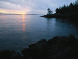 The Lime Kiln Lighthouse Casts its Warning Beacon