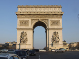 The Arc De Triomphe in Paris  France