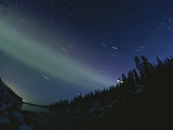 The Northern Lights Shine in the Sky