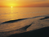 The Sun Sinks into the Gulf of Mexico