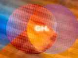 Colored Circles of Light with Ghz