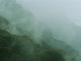 Fog-Shrouded Mountain Ridges in the Vilcabamba Range
