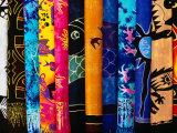 Batik Sarongs for Sale  Senggigi  Lombok  West Nusa Tenggara  Indonesia