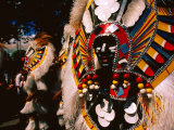 Participants in Traditional Dress at the Ati-Atihan Festival  Kalibo  Philippines
