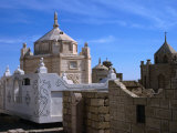 Tombs in the Muslim Cemetery  Aktau  Kazakhstan