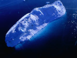Aerial View of Iceberg in Baffin Bay  Canada