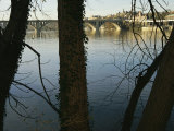 Key Bridge over the Potomac River Viewed from Roosevelt Island