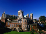 Exterior of Treasurer's House  York Minster Cathedral  with Cathedral Behind  York  United Kingdom