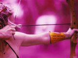 Female Archer Taking Aim