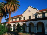 Kelso Railroad Depot and Visitors Centre in Mojave National Preserve  California  USA