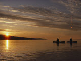 Canoeing at Dawn on Minnesotas Lake Superior