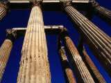 Corinthian Columns of the Temple of Olympian Zeus in the Olympieion  Athens  Attica  Greece