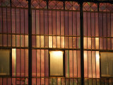 Reflections in Glass House of Jardin Des Plantes  Paris  France