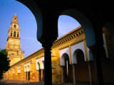 Torre Del Alminar  the Mezquita  Cordoba  Spain