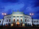 Burgtheater at Dusk  Innere Stadt  Vienna  Austria