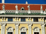 Facade of Building on the Freyung  Vienna  Austria
