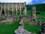 Rievaulx Abbey 12th Century Cistercian Monastery  North York Moors National Park  England
