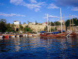Roman Harbour Surrounded by Ancient Walls  Antalya  Antalya  Turkey