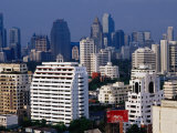 Skyline from Sukhumvit  Bangkok  Thailand