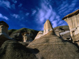 Badlands Formations Near Drumheller  Canada