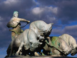 Gefion Fountain  Copenhagen  Denmark