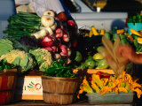 Fresh Produce at Farmer's Market Santa Fe  New Mexico  USA