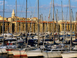 Sail Boats on Vieux Port (Old Harbour)  Marseille  France
