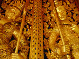 Traditional Guardians Inside Grand Palace  Bangkok Thailand