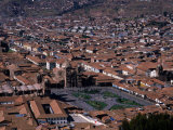 Cityscape Around Plaza De Armas  Cuzco  Peru