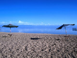 Sand beach  Kyrgyzstan