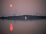 Sunset Over West Lake  Hangzhou  China