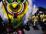 Colourful Costumes at the Ati-Aihan Festival  Kalibo  Aklan  Philippines