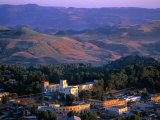 Town Centre at Sunset  Gondar  Ethiopia