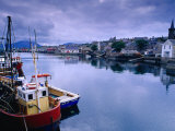 Fishing Boats in Village Harbour  Ullapool  Scotland