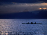 Vaa (Outrigger Canoe) Travelling  French Polynesia