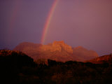 Rainbow over Zion National Park