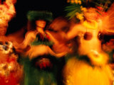 Traditional Polynesian Dancing  Rarotonga  Southern Group  Cook Islands