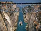 Corinth Canal  Peloponnesos  Greece