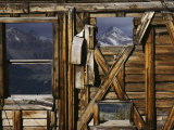 An Old Miners Shack with a View of the San Juan Mountains