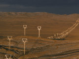 Power Towers Dot the Plains