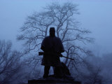 The Wisconsin State Memorial on a Hazy Grey Day
