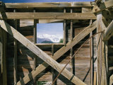 View of Mount Blackburn Seen Through a Window in Kennicott