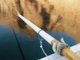 A Close View of a Boats Oar