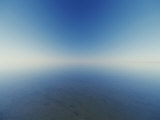 Reflection of Flooded Lake Eyre at Dawn
