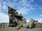 A Rock Formation Created by Wind and Water Erosion on Kangaroo Island