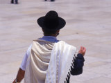 Man at the Wailing Wall  Israel