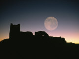 Moonrise over Wukoki Ruin  Arizona