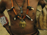 A Naga Shaman Adorned with Talismans and Other Jewelry