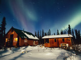 The Aurora Borealis Colors the Sky