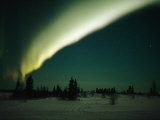 The Aurora Borealis Glows Brightly over Churchill
